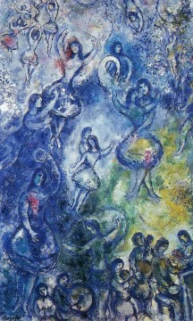 Danse contemporaine Marc Chagall Peinture à l'huile